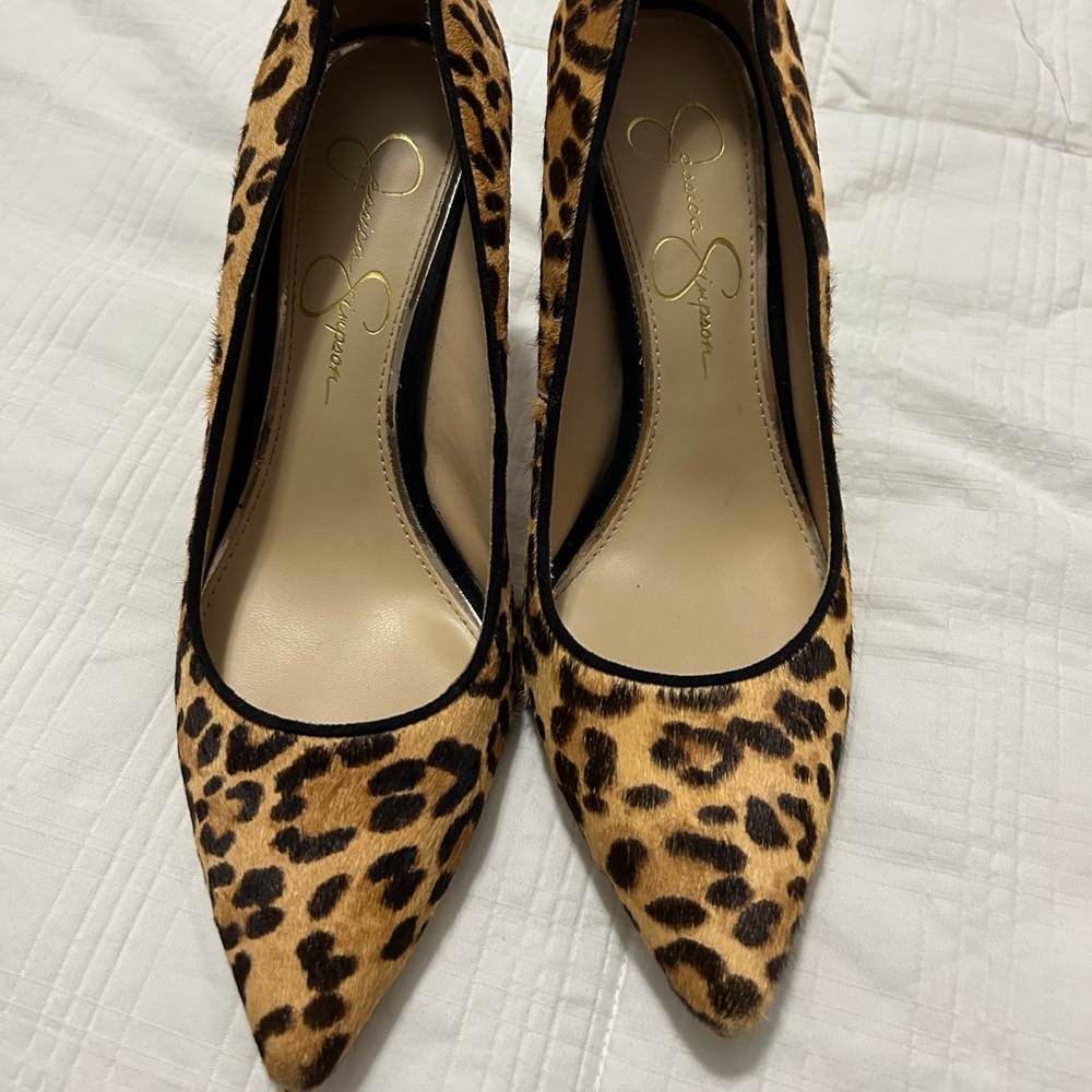 Jessica Simpson Cheetah Print Heels